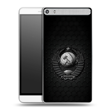 Пластиковый чехол на Lenovo Phab Plus с принтом Герб Флаг СССР Пластиковый чехол на Lenovo Phab Plus с принтом Герб Флаг СССР
