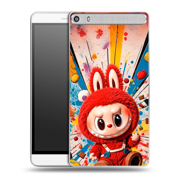 Пластиковый чехол на Lenovo Phab Plus с принтом Labubu Лабубу Пластиковый чехол на Lenovo Phab Plus с принтом Labubu Лабубу