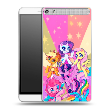 Пластиковый чехол на Lenovo Phab Plus с принтом My little pony Дружба чудо Пластиковый чехол на Lenovo Phab Plus с принтом My little pony Дружба чудо