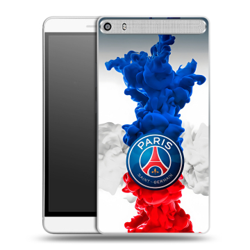 Пластиковый чехол на Lenovo Phab Plus с принтом PSG ПСЖ Пластиковый чехол на Lenovo Phab Plus с принтом PSG ПСЖ
