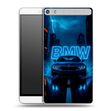 Пластиковый чехол на Lenovo Phab Plus с принтом BMW БМВ Пластиковый чехол на Lenovo Phab Plus с принтом BMW БМВ