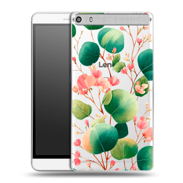 Пластиковый чехол на Lenovo Phab Plus с принтом женский Пластиковый чехол на Lenovo Phab Plus с принтом женский