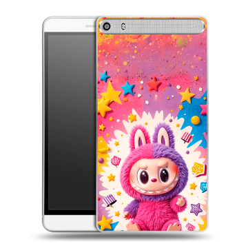 Пластиковый чехол на Lenovo Phab Plus с принтом Labubu Лабубу Пластиковый чехол на Lenovo Phab Plus с принтом Labubu Лабубу