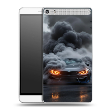 Пластиковый чехол на Lenovo Phab Plus с принтом BMW БМВ