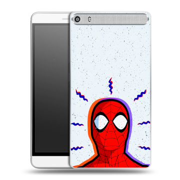 Пластиковый чехол на Lenovo Phab Plus с принтом Spiderman Человек паук Пластиковый чехол на Lenovo Phab Plus с принтом Spiderman Человек паук