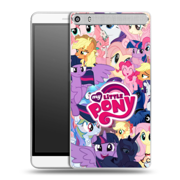 Пластиковый чехол на Lenovo Phab Plus с принтом My little pony Дружба чудо Пластиковый чехол на Lenovo Phab Plus с принтом My little pony Дружба чудо