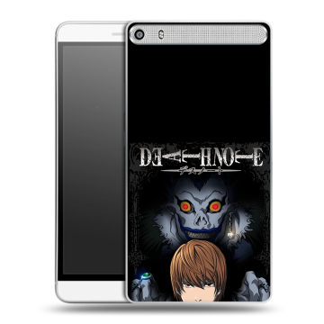 Пластиковый чехол на Lenovo Phab Plus с принтом Death note Тетрадь смерти Пластиковый чехол на Lenovo Phab Plus с принтом Death note Тетрадь смерти