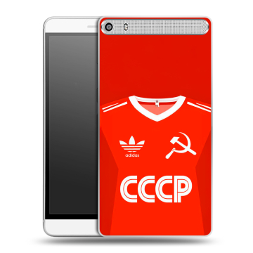Пластиковый чехол на Lenovo Phab Plus с принтом Флаг Герб СССР Пластиковый чехол на Lenovo Phab Plus с принтом Флаг Герб СССР