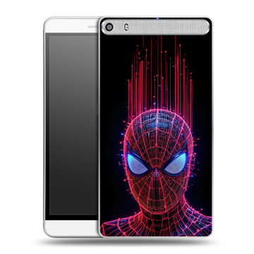 Пластиковый чехол на Lenovo Phab Plus с принтом Spiderman Человек паук Пластиковый чехол на Lenovo Phab Plus с принтом Spiderman Человек паук