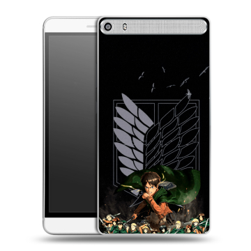 Пластиковый чехол на Lenovo Phab Plus с принтом Атака титанов Пластиковый чехол на Lenovo Phab Plus с принтом Атака титанов