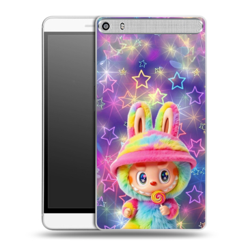 Пластиковый чехол на Lenovo Phab Plus с принтом Labubu Лабубу Пластиковый чехол на Lenovo Phab Plus с принтом Labubu Лабубу