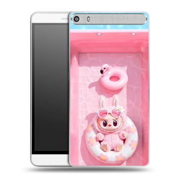 Пластиковый чехол на Lenovo Phab Plus с принтом Labubu Лабубу Пластиковый чехол на Lenovo Phab Plus с принтом Labubu Лабубу