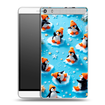 Пластиковый чехол на Lenovo Phab Plus с принтом Новый год Пластиковый чехол на Lenovo Phab Plus с принтом Новый год