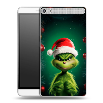 Пластиковый чехол на Lenovo Phab Plus с принтом Гринч Новый год Рождество Пластиковый чехол на Lenovo Phab Plus с принтом Гринч Новый год Рождество
