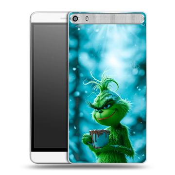 Пластиковый чехол на Lenovo Phab Plus с принтом Новый год гринч Пластиковый чехол на Lenovo Phab Plus с принтом Новый год гринч