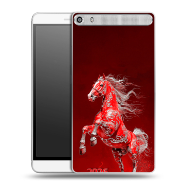 Пластиковый чехол на Lenovo Phab Plus с принтом Новый год Пластиковый чехол на Lenovo Phab Plus с принтом Новый год
