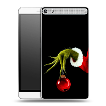 Пластиковый чехол на Lenovo Phab Plus с принтом Новый год Гринч Пластиковый чехол на Lenovo Phab Plus с принтом Новый год Гринч