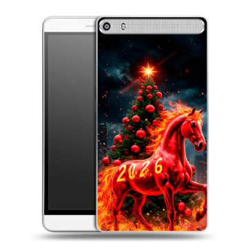 Пластиковый чехол на Lenovo Phab Plus с принтом Новый год Пластиковый чехол на Lenovo Phab Plus с принтом Новый год