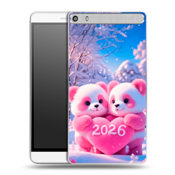 Пластиковый чехол на Lenovo Phab Plus с принтом Новый год Пластиковый чехол на Lenovo Phab Plus с принтом Новый год