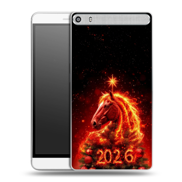Пластиковый чехол на Lenovo Phab Plus с принтом Новый год Пластиковый чехол на Lenovo Phab Plus с принтом Новый год