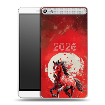 Пластиковый чехол на Lenovo Phab Plus с принтом Новый год Пластиковый чехол на Lenovo Phab Plus с принтом Новый год