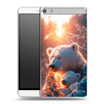 Пластиковый чехол на Lenovo Phab Plus с принтом Новый год Пластиковый чехол на Lenovo Phab Plus с принтом Новый год