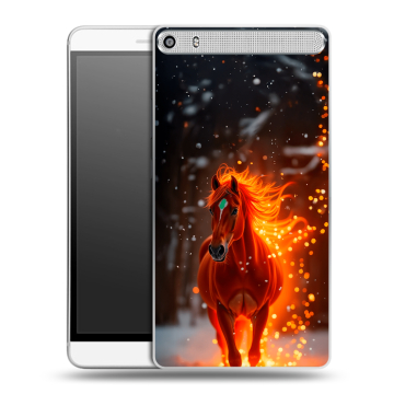 Пластиковый чехол на Lenovo Phab Plus с принтом Новый год Пластиковый чехол на Lenovo Phab Plus с принтом Новый год