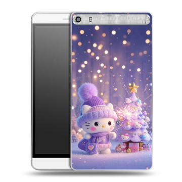Пластиковый чехол на Lenovo Phab Plus с принтом Новый год Пластиковый чехол на Lenovo Phab Plus с принтом Новый год