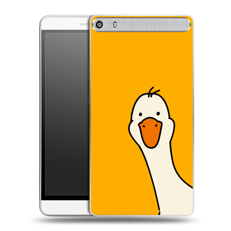 Пластиковый чехол на Lenovo Phab Plus с принтом Утка Пластиковый чехол на Lenovo Phab Plus с принтом Утка