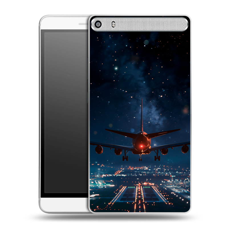 Пластиковый чехол на Lenovo Phab Plus с принтом самолет Пластиковый чехол на Lenovo Phab Plus с принтом самолет