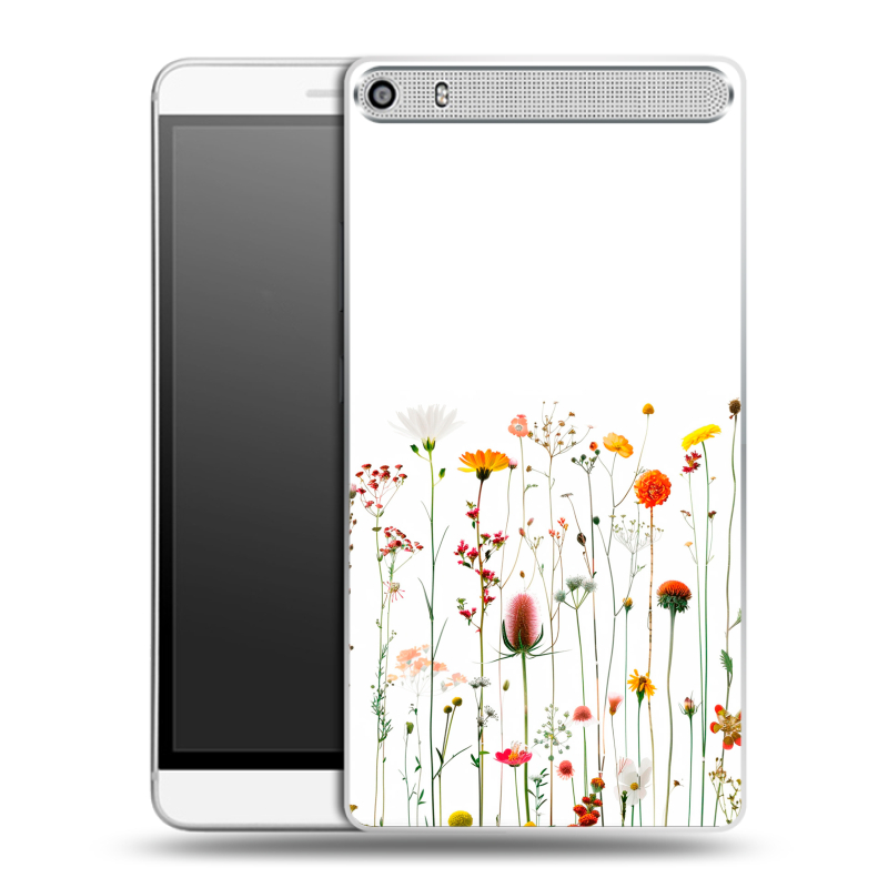 Пластиковый чехол на Lenovo Phab Plus с принтом цветы Пластиковый чехол на Lenovo Phab Plus с принтом цветы