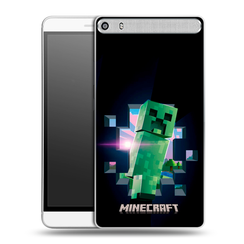Пластиковый чехол на Lenovo Phab Plus с принтом Майнкрафт Minecraft Пластиковый чехол на Lenovo Phab Plus с принтом Майнкрафт Minecraft
