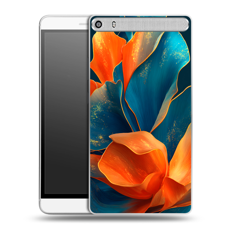 Пластиковый чехол на Lenovo Phab Plus с принтом Цветы Пластиковый чехол на Lenovo Phab Plus с принтом Цветы