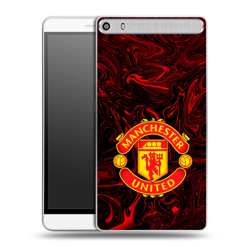 Пластиковый чехол на Lenovo Phab Plus с принтом Manchester United Пластиковый чехол на Lenovo Phab Plus с принтом Manchester United