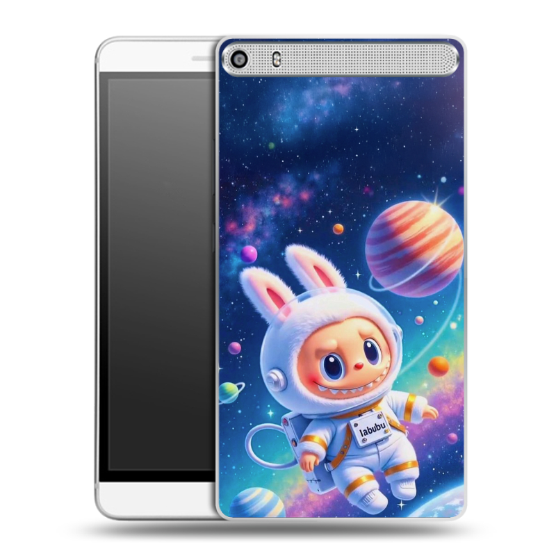 Пластиковый чехол на Lenovo Phab Plus с принтом Labubu Лабубу Пластиковый чехол на Lenovo Phab Plus с принтом Labubu Лабубу