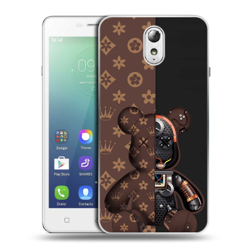 Силиконовый чехол на Lenovo Vibe P1m с принтом Луи робот Силиконовый чехол на Lenovo Vibe P1m с принтом Луи робот