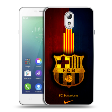 Силиконовый чехол на Lenovo Vibe P1m с принтом Барселона Barcelona