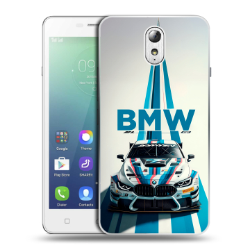 Силиконовый чехол на Lenovo Vibe P1m с принтом БМВ BMW Силиконовый чехол на Lenovo Vibe P1m с принтом БМВ BMW