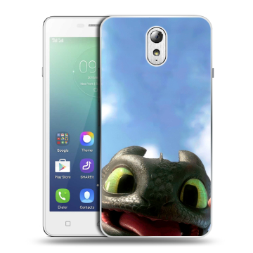 Силиконовый чехол на Lenovo Vibe P1m с принтом Как приручить дракона Силиконовый чехол на Lenovo Vibe P1m с принтом Как приручить дракона