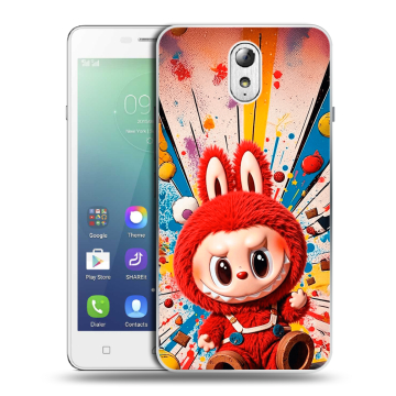 Силиконовый чехол на Lenovo Vibe P1m с принтом Labubu Лабубу Силиконовый чехол на Lenovo Vibe P1m с принтом Labubu Лабубу