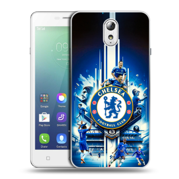 Силиконовый чехол на Lenovo Vibe P1m с принтом Chelsea Челси