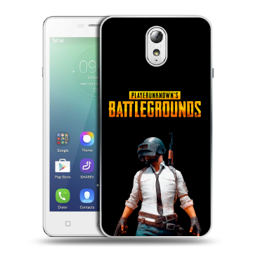 Силиконовый чехол на Lenovo Vibe P1m с принтом PUGB ПАГБ Силиконовый чехол на Lenovo Vibe P1m с принтом PUGB ПАГБ