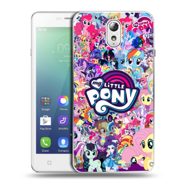 Силиконовый чехол на Lenovo Vibe P1m с принтом My little pony Дружба чудо Силиконовый чехол на Lenovo Vibe P1m с принтом My little pony Дружба чудо