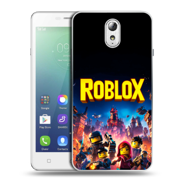 Силиконовый чехол на Lenovo Vibe P1m с принтом Roblox Роблокс Силиконовый чехол на Lenovo Vibe P1m с принтом Roblox Роблокс