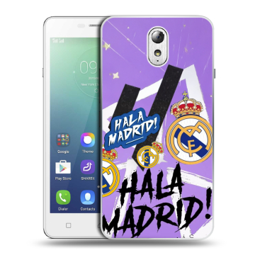 Силиконовый чехол на Lenovo Vibe P1m с принтом Real Madrid Реал Мадрид Силиконовый чехол на Lenovo Vibe P1m с принтом Real Madrid Реал Мадрид