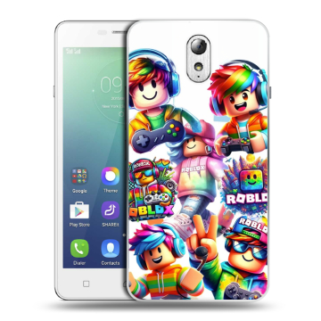 Силиконовый чехол на Lenovo Vibe P1m с принтом Roblox Роблокс Силиконовый чехол на Lenovo Vibe P1m с принтом Roblox Роблокс