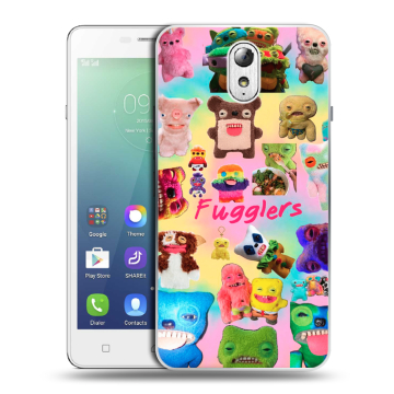 Силиконовый чехол на Lenovo Vibe P1m с принтом Флагер Fuggler