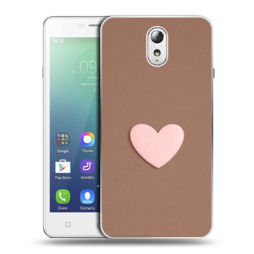 Силиконовый чехол на Lenovo Vibe P1m с принтом женский