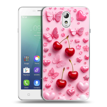 Силиконовый чехол на Lenovo Vibe P1m с принтом для девочек Силиконовый чехол на Lenovo Vibe P1m с принтом для девочек
