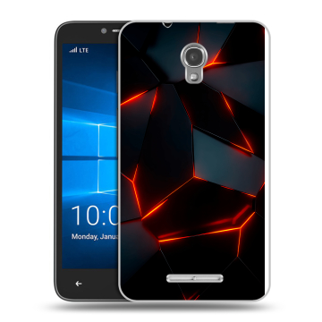 Пластиковый чехол на Alcatel OneTouch Pixi First с принтом Яркие абстракции Пластиковый чехол на Alcatel OneTouch Pixi First с принтом Яркие абстракции